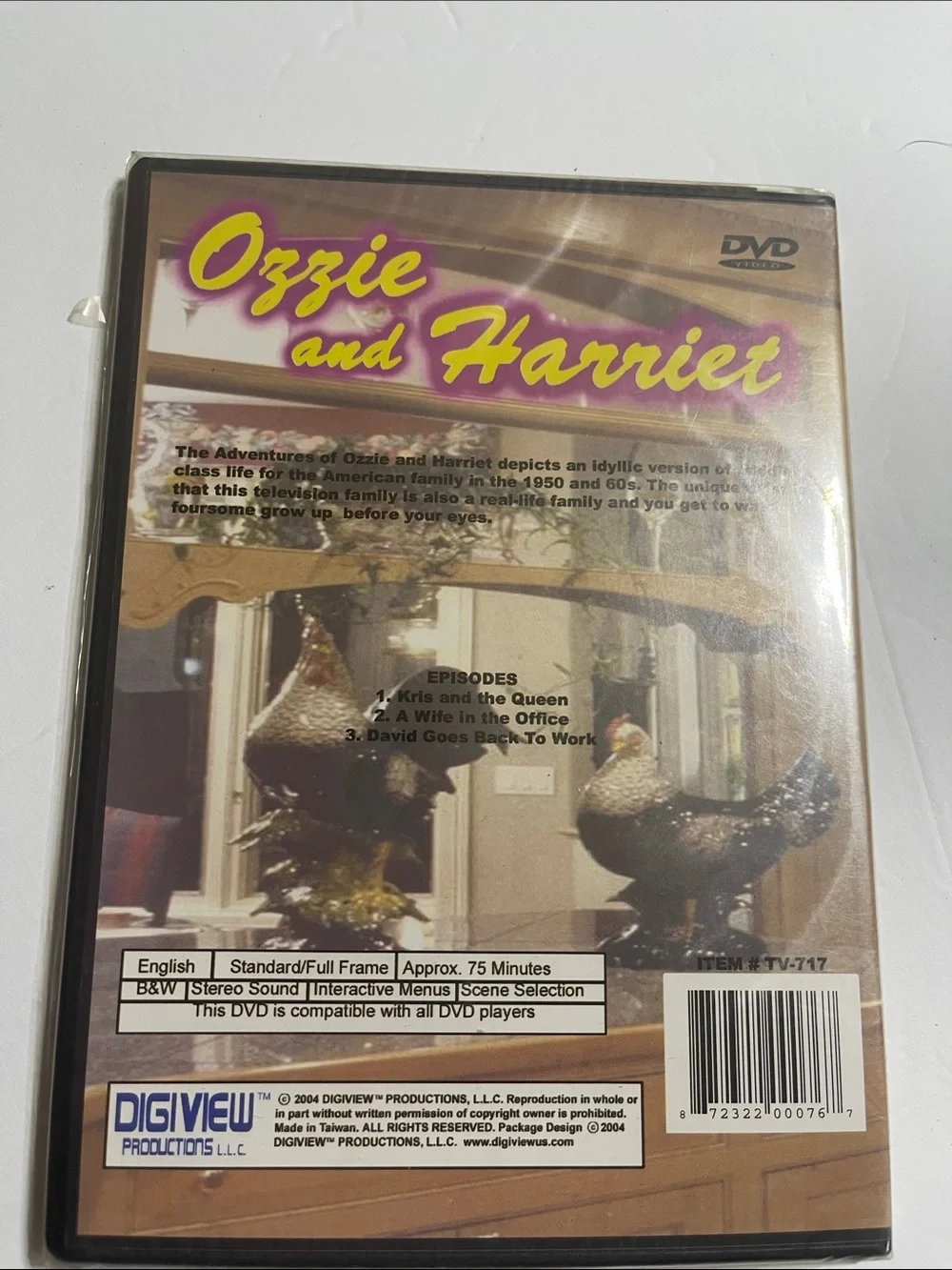 2 Ozzie & Harriet DVD Set - Classic TV Series. NIP